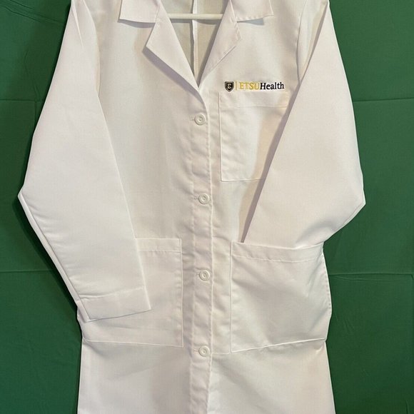 ETSU HEALTH META  MEN'S 38" iPad Pocket Lab Coat STYLE 1963 - Picture 4 of 4